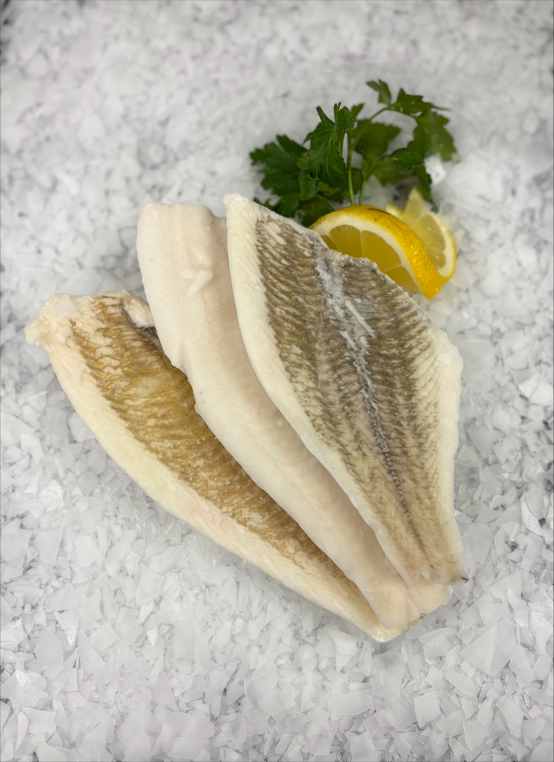 TILBUD, frosne rødspættefilet uden skind (1 kg)